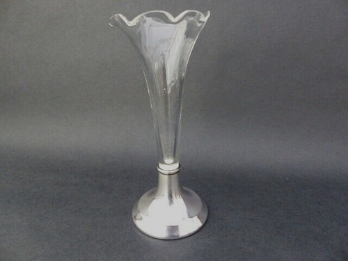 Antique silver plate and - antique, glass