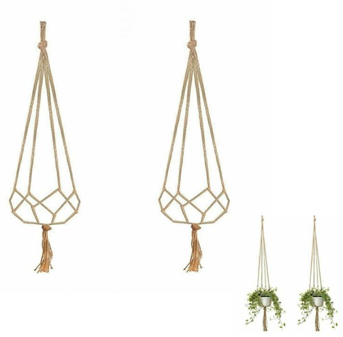 2pk jute garden home plant - home,