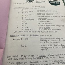 McConnel Power arm U &S and