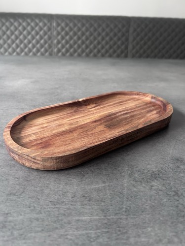Stylish wooden decorative - stylish, tray