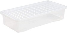 Large 42 Litre Clear Plastic