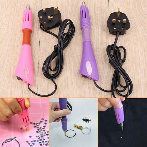 Heated gem rhinestone hotfix - heated,