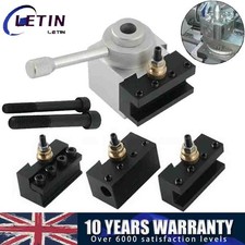 Aluminum Alloy Quick Change Mini Lathe Tool Post Set Lathe Holder Tools Hold