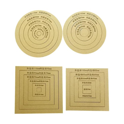 Quilting templates - 2x,