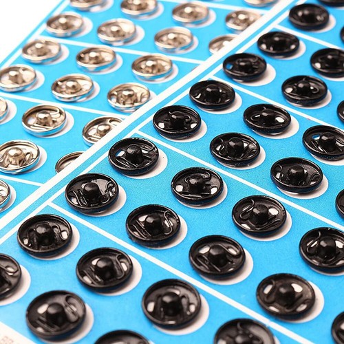 Metal sew snap fasteners - sew-on,