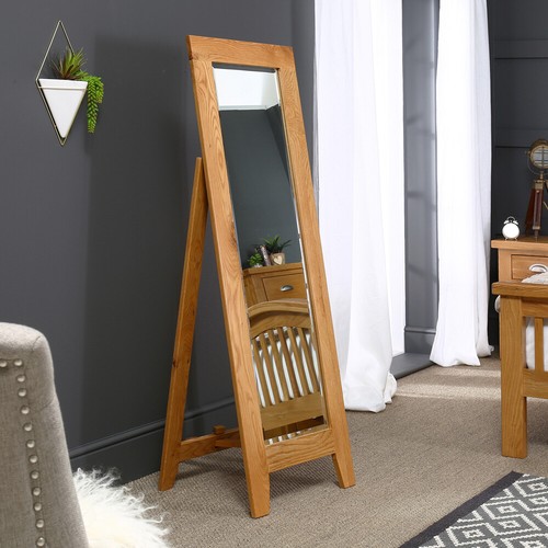 Cheval mirror cheshire oak - cheval,
