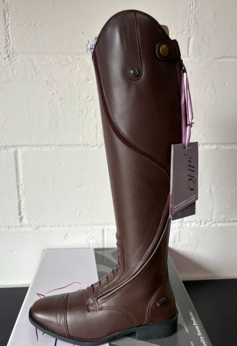 Qhp brown leather - brown,
