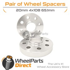 Wheel Spacers (2) 4x108 65.1
