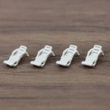 ZY21200 24pcs Modèle de Chaise Longue Échelle Z 1:200 Modèle Ferroviaire
