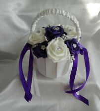 Wedding flowers Cadbury purple