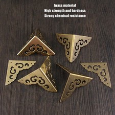 4pcs Brass Jewelry Box Corners