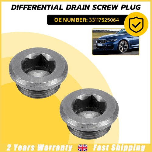 Diff plug with - 2x, fits