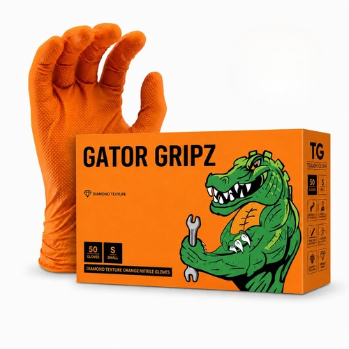 Tough glove gator gripz - tough,