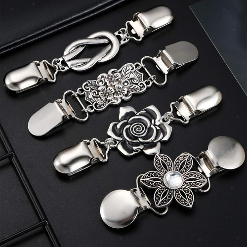 4pcs cardigan clips - cardigan, women