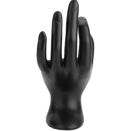 Black hand gestured rings - gestured,