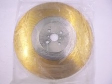 Cold Saw 300 x 2.0 x 32 HSS M2-DMo5 Ductile Iron Blade 302032T Gold w/ 180 Teeth