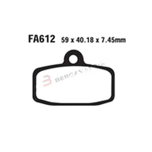 Ebc brake pad set - ebc,