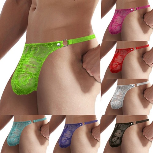 Men lace sexy - lace, thong