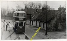 Tram Photo 6x4 Aberdeen - No 48 on Route 4 unknown street 5/4/1958