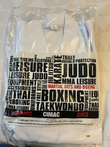 Plain white judo karate - judo/karate,