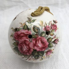 Vintage floral ceramic