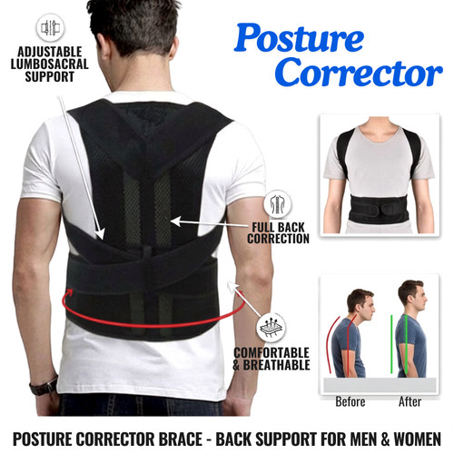 Adjustable posture corrector - posture,