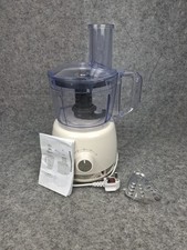 Moulinex EP345 600W Food Processor With Manual & Accessories- Tested & Working