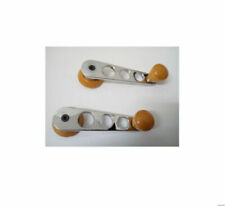 chrome/wood window regulator