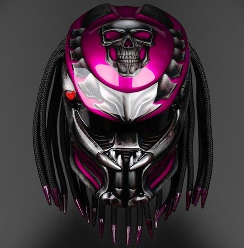 Custom chopper helmet - chopper,