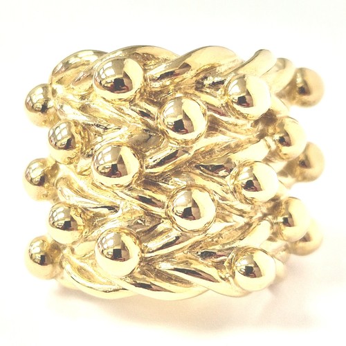 9ct gold keeper ring heavy - keeper,