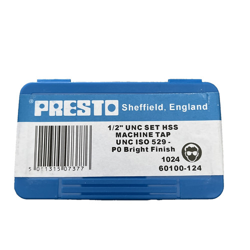 Presto unc set hss machine - machine, tap