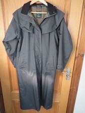 Jack Murphy Malvern full length waterproof coat Size 10 Brown Hardly worn