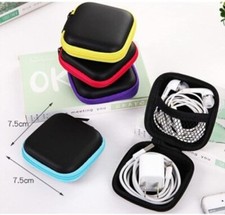 Phone Storage Bag HARD EVA SHELL PORTABLE CASE BOX Headset Earphone Earbud Pouch