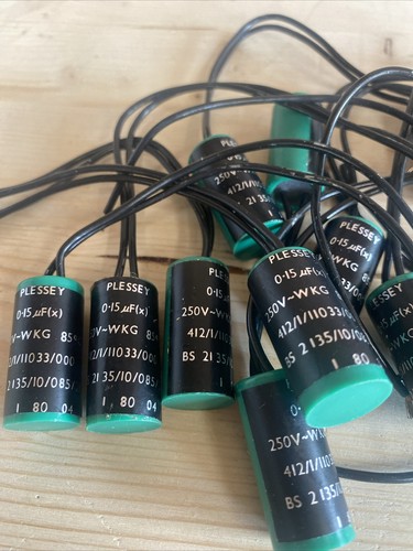 12x 15uf 250v - 0.15uf, suppressor