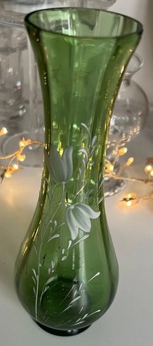 Bohemian hand painted white