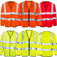 Hi Viz Jerkin Long Sleeve Hi