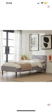 New Habitat Single Bed Grey