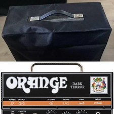 ORANGE DARK TERROR VALVE HEAD DUST COVER - HANDMADE IN UK