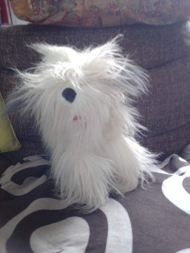 Old english sheepdog plush toy - sheepdog,