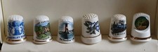 Set Of 6 Assorted Porcelain /