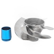 159mm 4 Blades Stainless Steel Jet Ski Impeller For Sea-Doo RXP-X 260 2009-2015