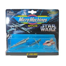 Star Wars Micro Machines Space Collection IX Star Destroyer B Wing A Wing