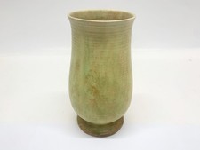 Vintage 1930s Flaxman Wade Heath England Art Deco Pottery Tulip Vase 23cmH