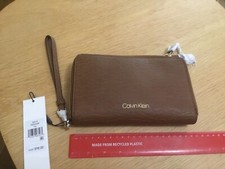 calvin klein large wristlet -