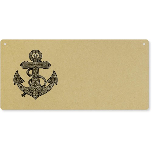 Celtic ship anchor large - anchor',