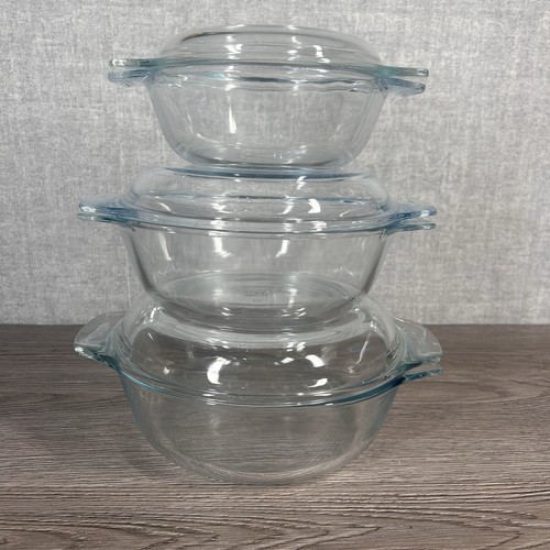 Vintage pyrex corning set 3 - corning,