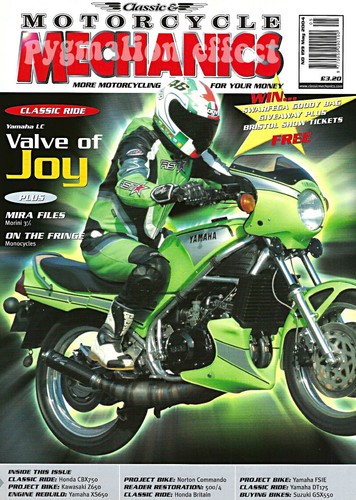 Cbx750f dt175 rd350lc ypvs - dt175,