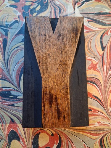 Large wooden letterpress - large,