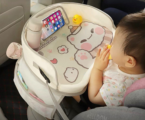 Car seat travel - seat, table
