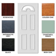 Hanbury One PVC Door Panel insert Premium uPVC Panel (7 Colours to choose from)